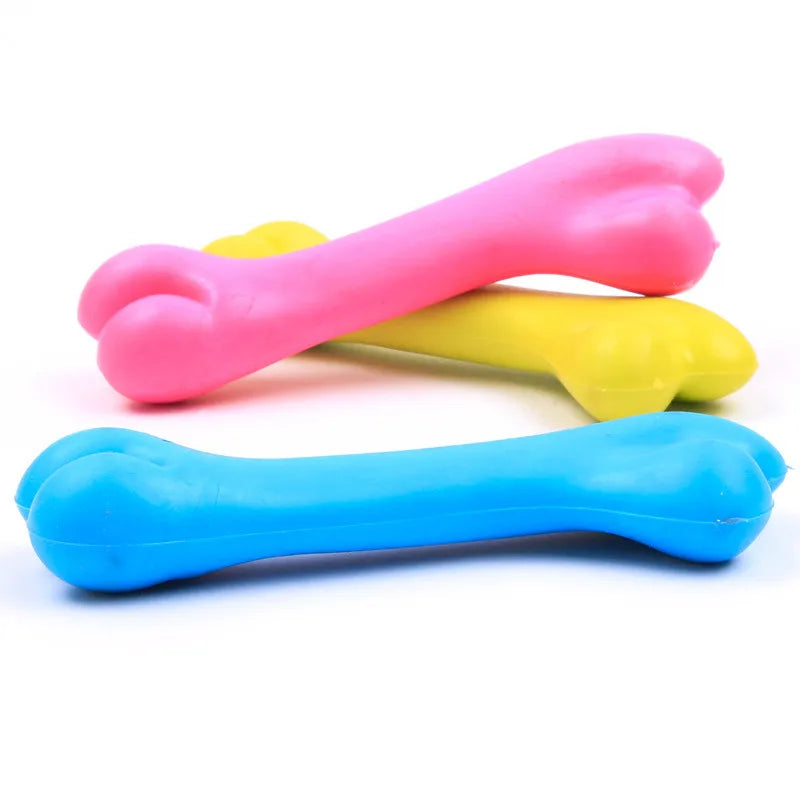 Cute Dog Toy Chew Rubber Toys for Small Dog Bite Resistant Non-toxic Pet Puppy Toys Interactive Training Pet Toys