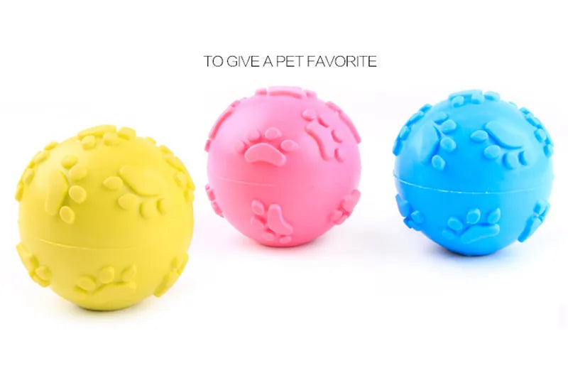 Cute Dog Toy Chew Rubber Toys for Small Dog Bite Resistant Non-toxic Pet Puppy Toys Interactive Training Pet Toys