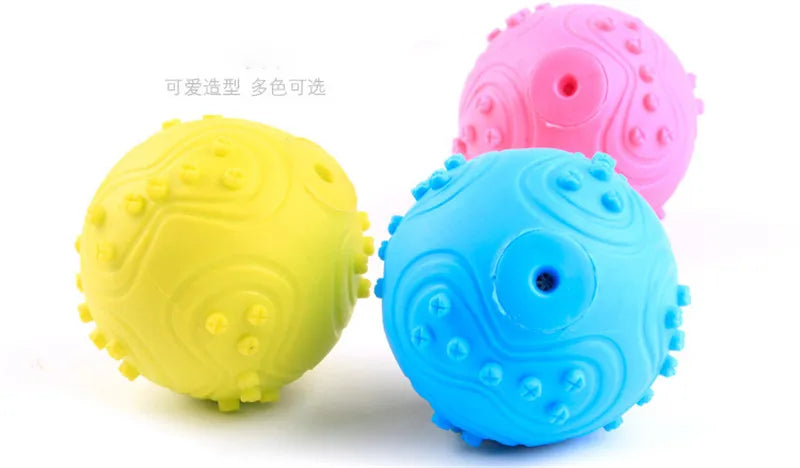 Cute Dog Toy Chew Rubber Toys for Small Dog Bite Resistant Non-toxic Pet Puppy Toys Interactive Training Pet Toys