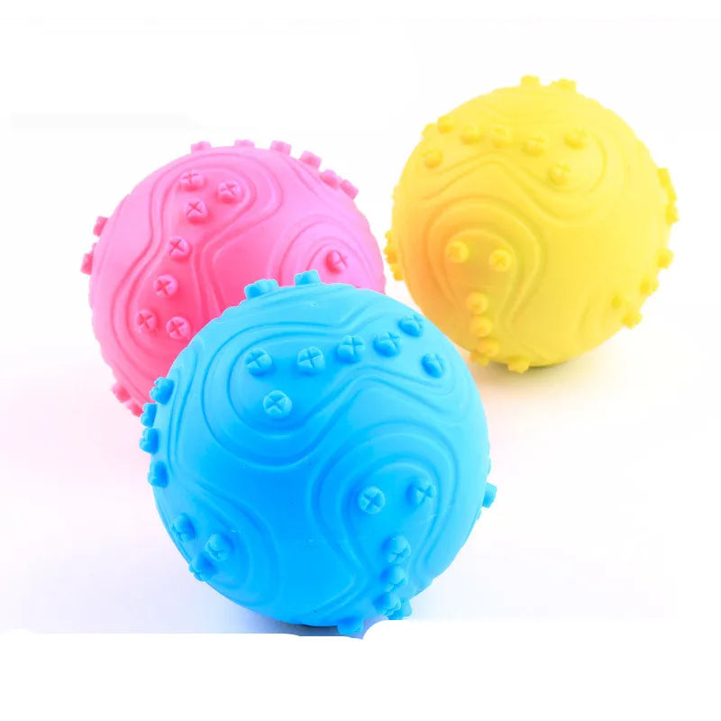 Cute Dog Toy Chew Rubber Toys for Small Dog Bite Resistant Non-toxic Pet Puppy Toys Interactive Training Pet Toys