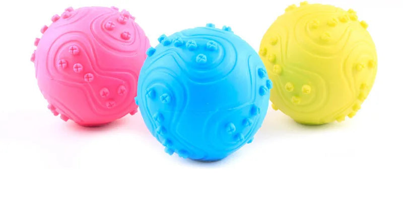 Cute Dog Toy Chew Rubber Toys for Small Dog Bite Resistant Non-toxic Pet Puppy Toys Interactive Training Pet Toys