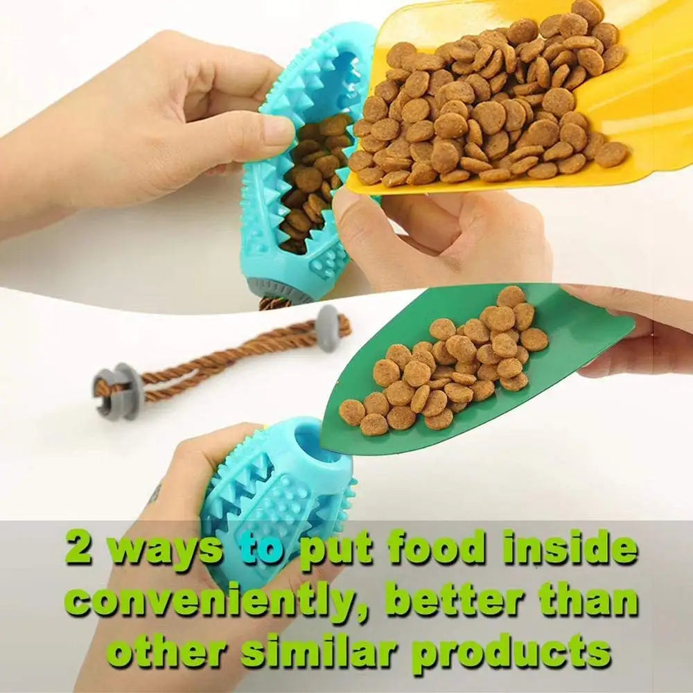 Dog Toys Silicon Suction Cup Tug Interactive Dog Ball Toy For Pet Chew Bite Tooth Cleaning Toothbrush Feeding Pet Supplies
