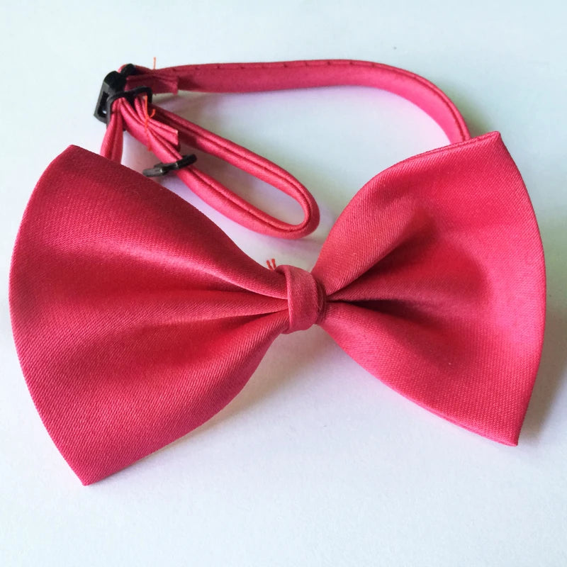100pcs/lot Pet Christmas Gift For Dog Cute Bow Tie Cat Neck Tie Pet Grooming Accessories 20 Colors Adjustable Bows For Neck