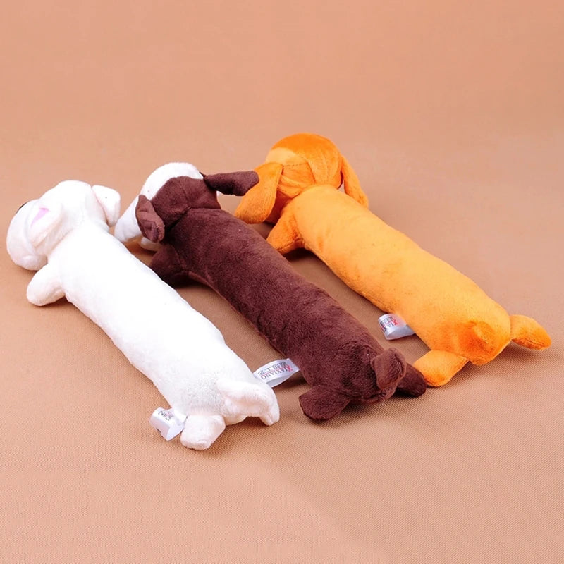 Plush Squeaky Pet Dog Toys for Small Large Dogs Chew Squeak Puppy Big Dog Stuff Toy Pets Products for Animals honden speelgoed