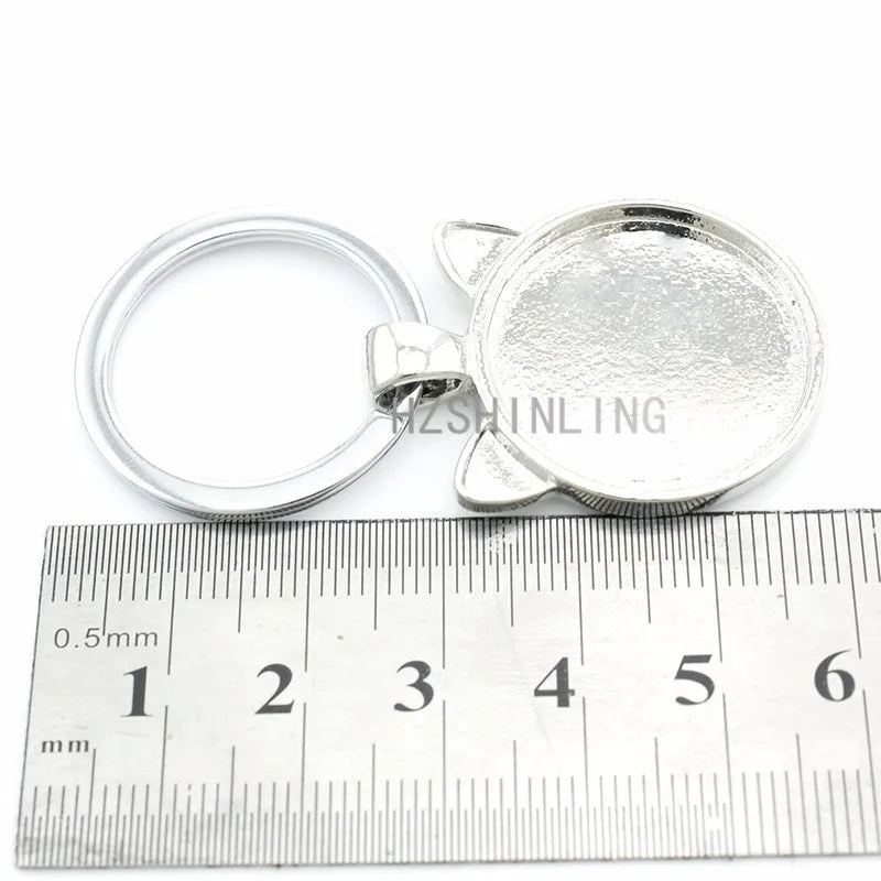 TAFREE New Trendy handmade dog keychain Happy Alaskan Malamute Pug Husky key chain ring holder vintage men women keyring CN746