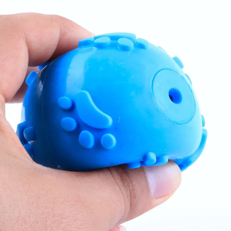Cute Dog Toy Chew Rubber Toys for Small Dog Bite Resistant Non-toxic Pet Puppy Toys Interactive Training Pet Toys