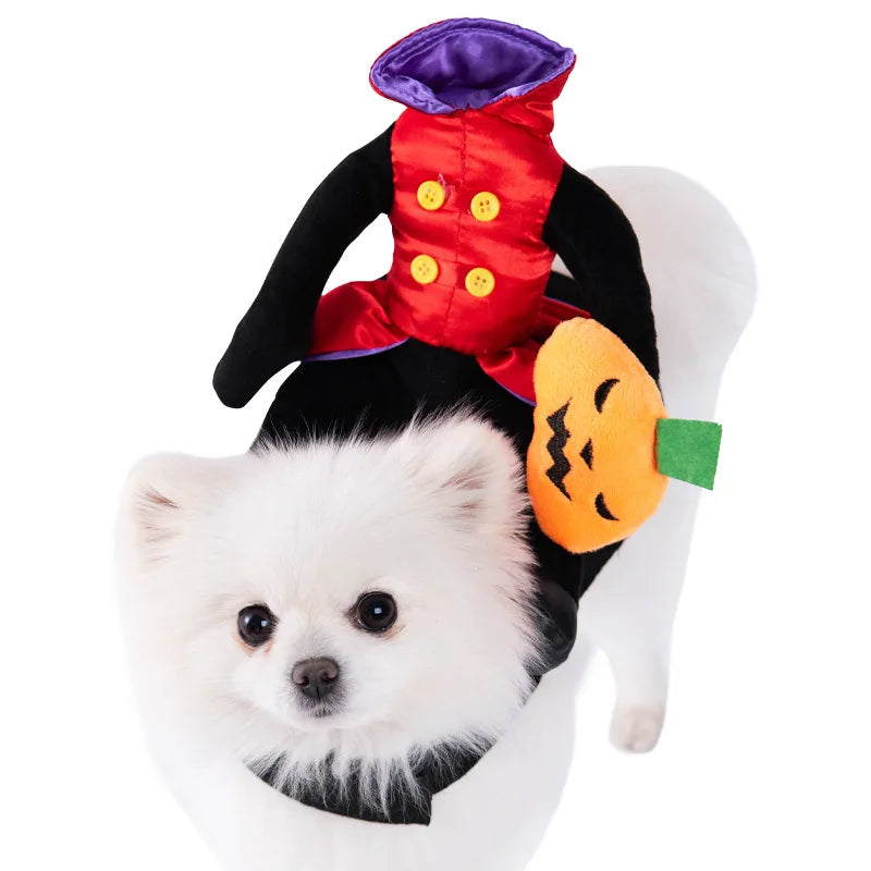 Halloween Dog Clothes Funny Pet Costume Small Dog Jacket Creative Outfit for Teddy Cats Costume Dog Clothes for Small Dogs