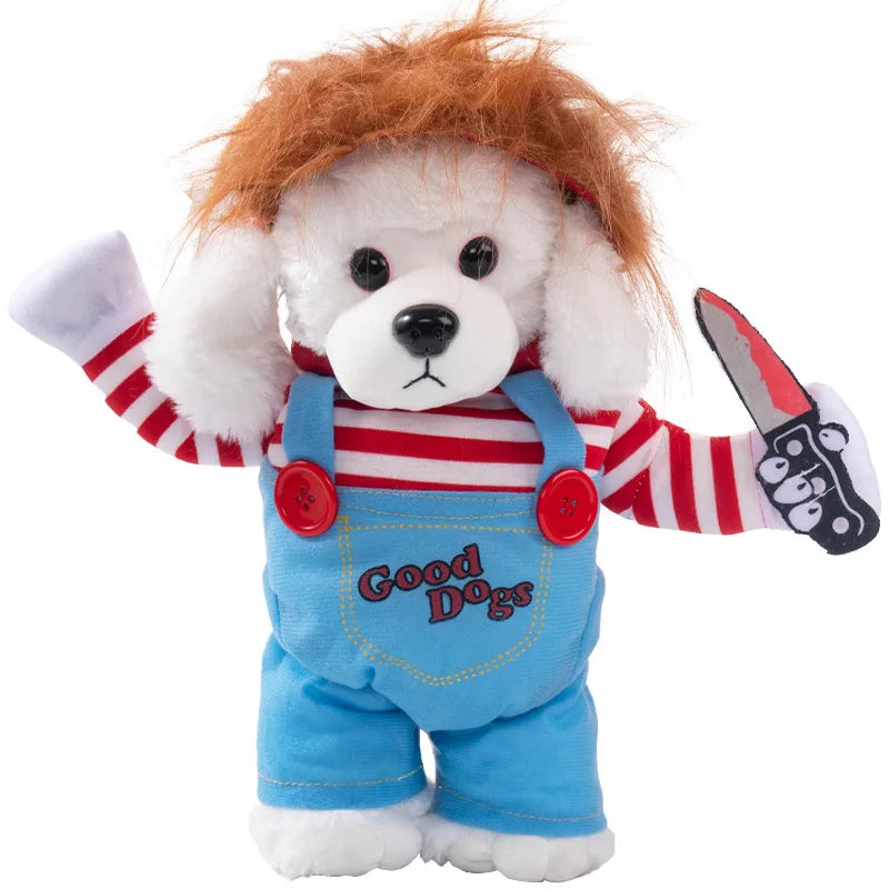 Halloween Dog Clothes Funny Pet Costume Small Dog Jacket Creative Outfit for Teddy Cats Costume Dog Clothes for Small Dogs