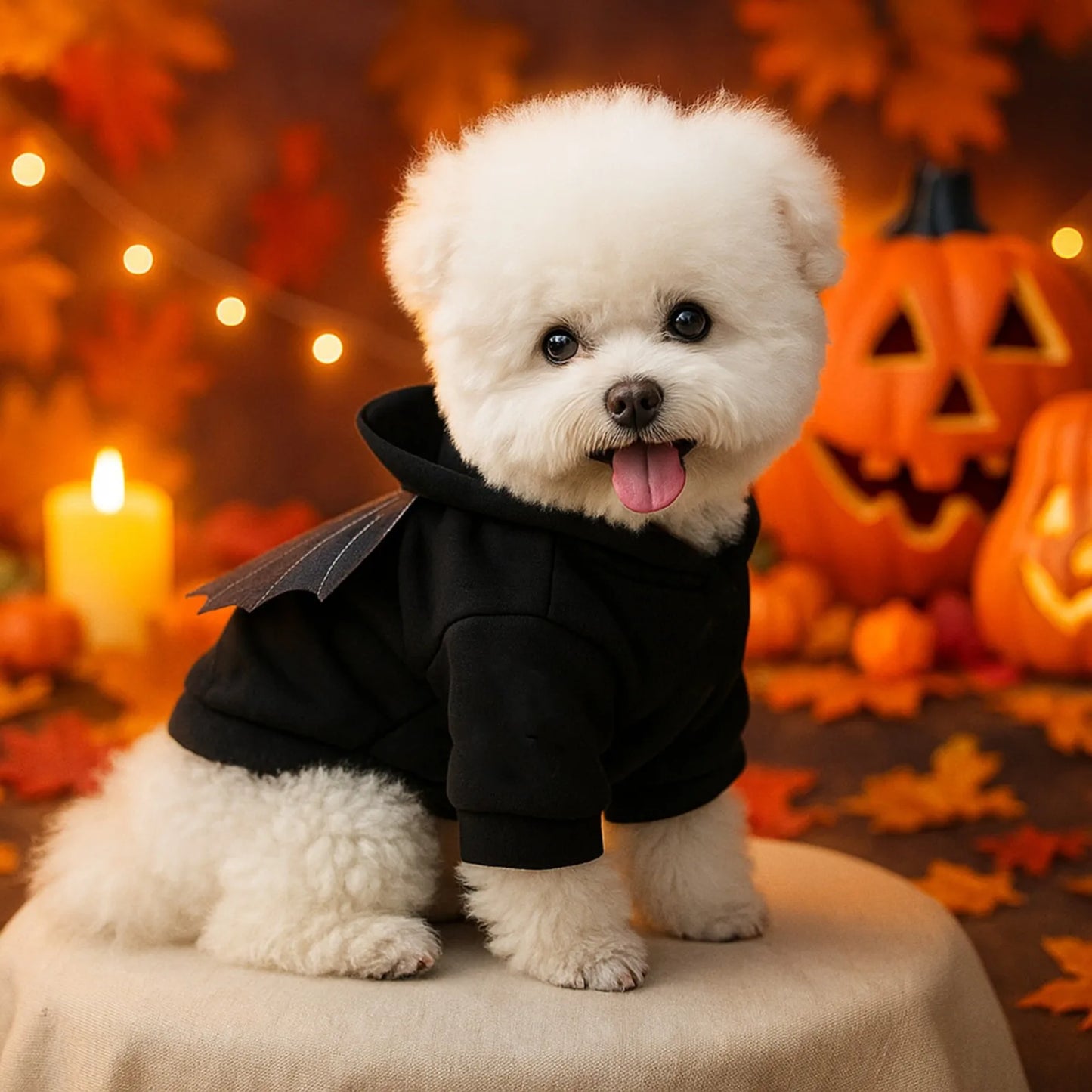 Creative Halloween Pet Cosplay Bat Clothes Dog Clothes Cat Clothes Casual Fashion Clothing Apparel Sweater Halloween Decoration