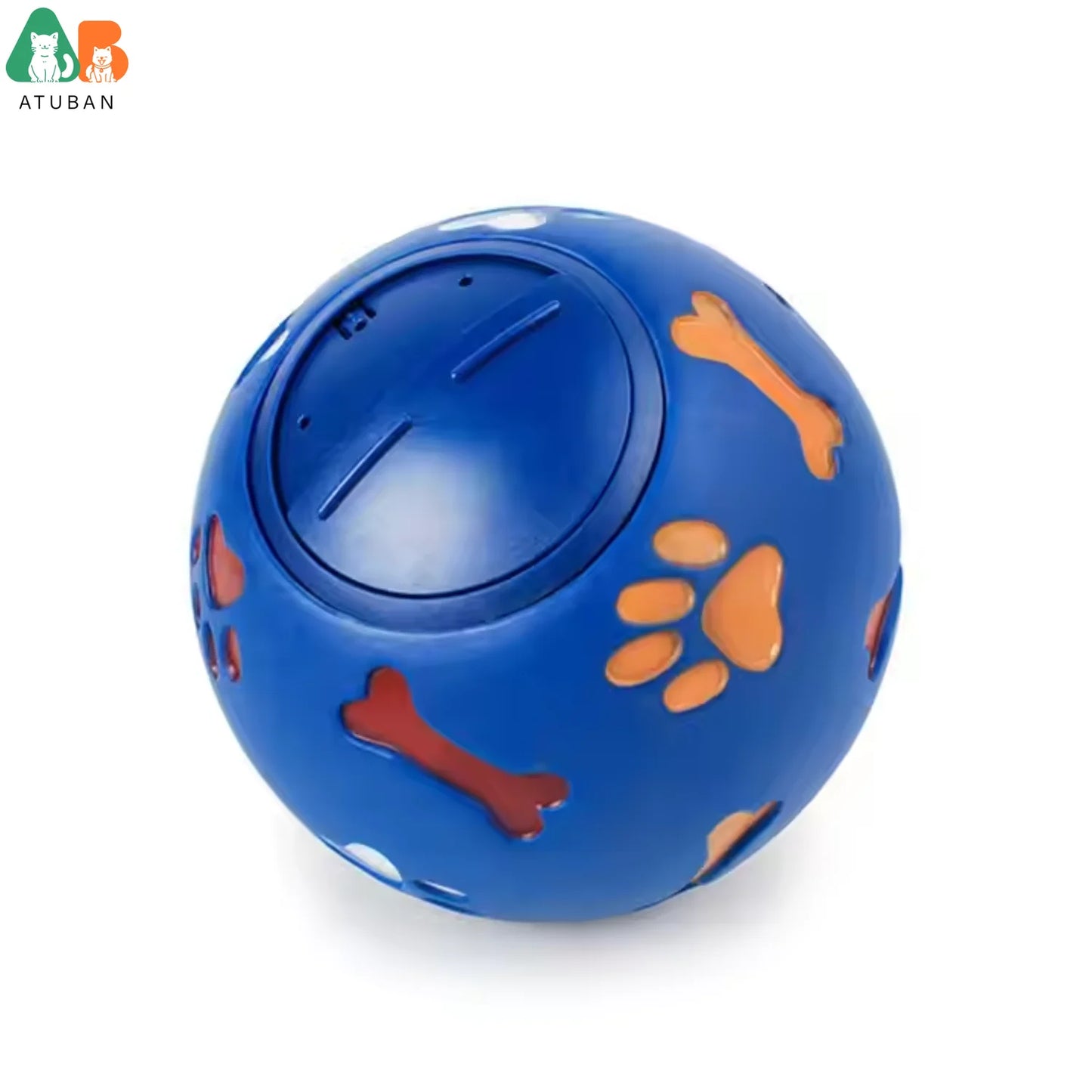 ATUBAN Interactive Dog Treat Dispensing Toy Chew Toy for Dogs Fun and Pet Activity for and Care Interactive Play and Training