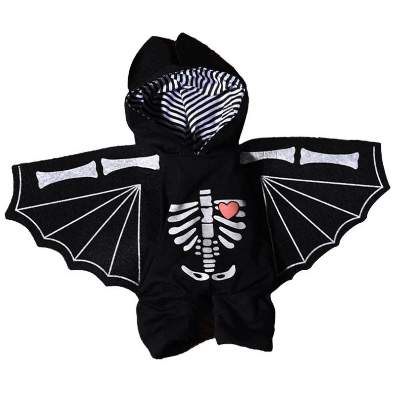 Halloween Dog Clothes Funny Pet Costume Small Dog Jacket Creative Outfit for Teddy Cats Costume Dog Clothes for Small Dogs