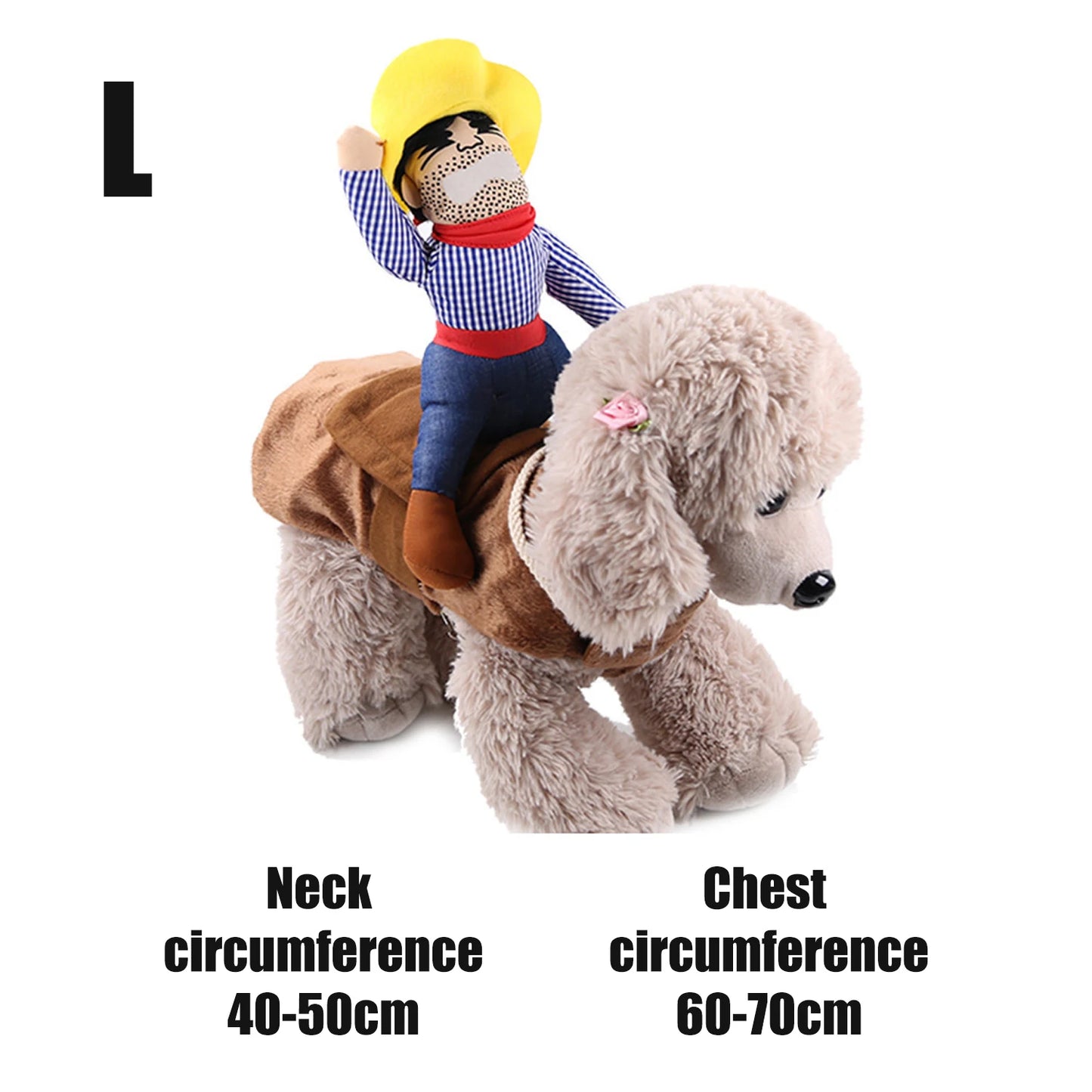 Pet Cowboy Costume Halloween Funny Role Play Creative Dachshund Chihuahua Pug Bulldog Kitten Puppy Pet Novelty Party Costume