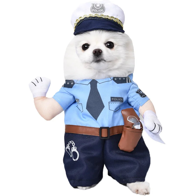 Halloween Dog Clothes Funny Pet Costume Small Dog Jacket Creative Outfit for Teddy Cats Costume Dog Clothes for Small Dogs