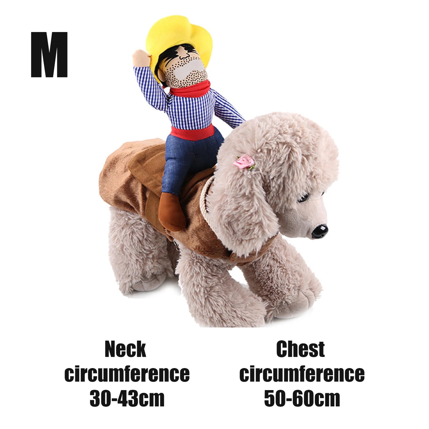 Pet Cowboy Costume Halloween Funny Role Play Creative Dachshund Chihuahua Pug Bulldog Kitten Puppy Pet Novelty Party Costume