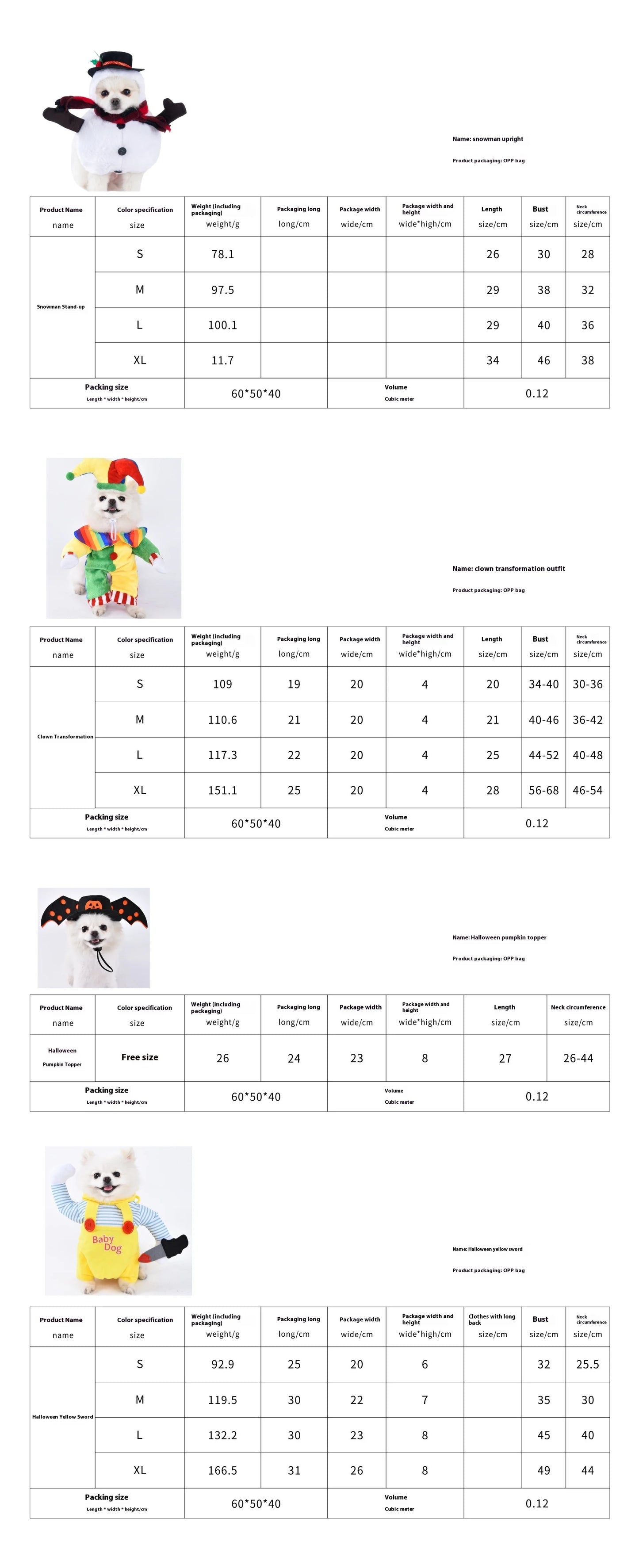 Halloween Dog Clothes Funny Pet Costume Small Dog Jacket Creative Outfit for Teddy Cats Costume Dog Clothes for Small Dogs