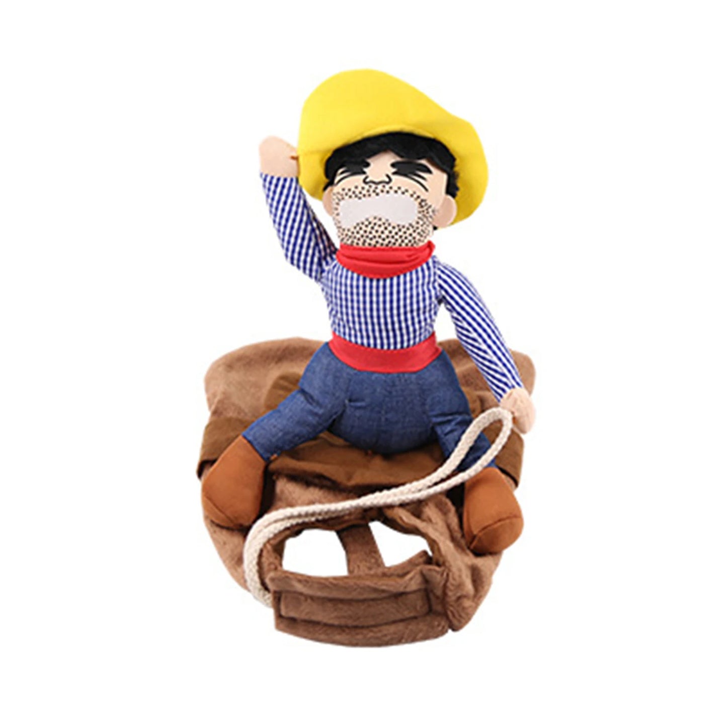 Pet Cowboy Costume Halloween Funny Role Play Creative Dachshund Chihuahua Pug Bulldog Kitten Puppy Pet Novelty Party Costume