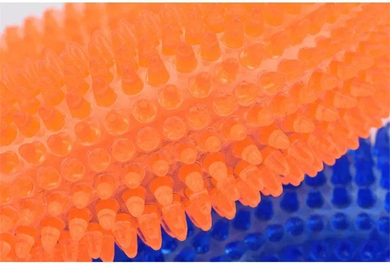 Durable TPR Chew Toy for Dogs - Interactive Thorn Barbed Design Promotes Dental Health & Bite Resistance