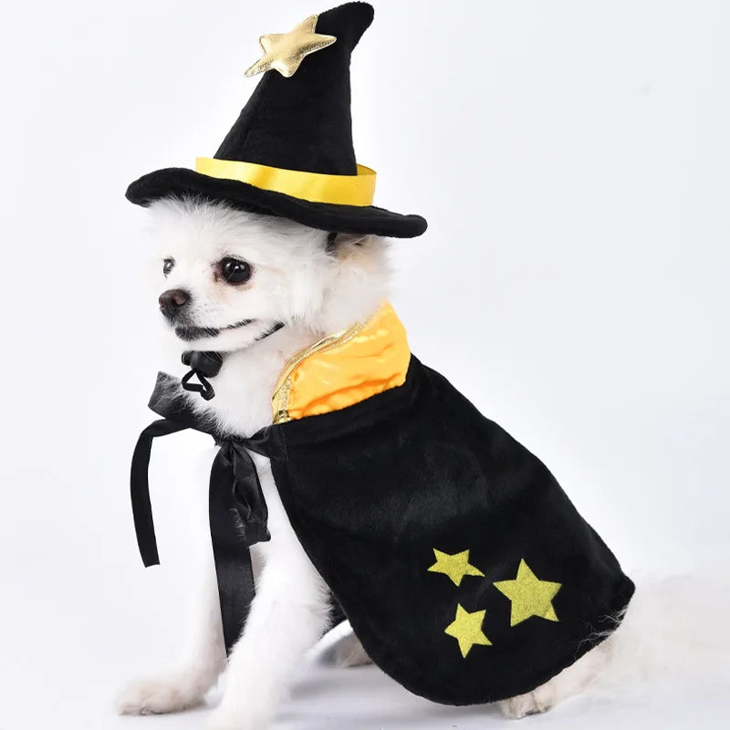 Halloween Dog Clothes Funny Pet Costume Small Dog Jacket Creative Outfit for Teddy Cats Costume Dog Clothes for Small Dogs