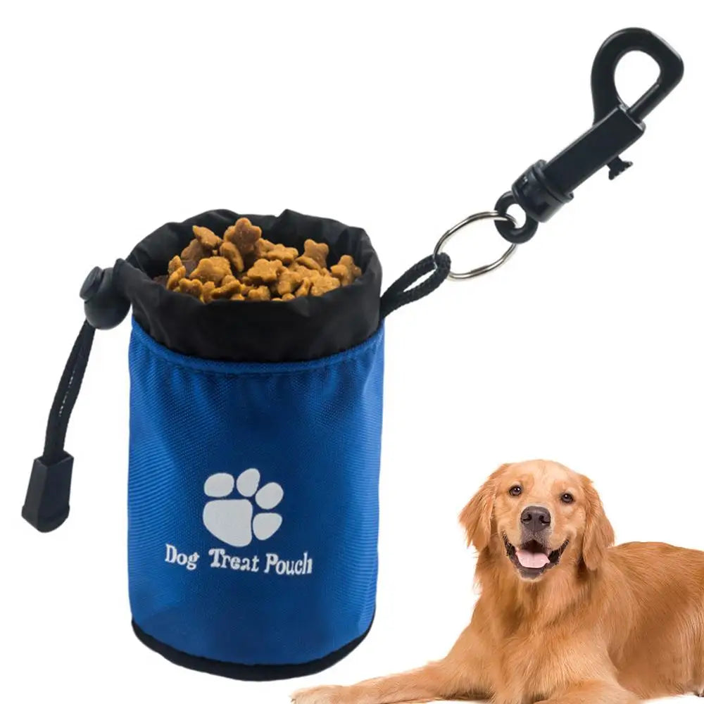Fashionable Dog Treat Pouch Waterproof Oxford Nylon Custom Weight Outdoor Training Bag With Sustainable Stocked Features