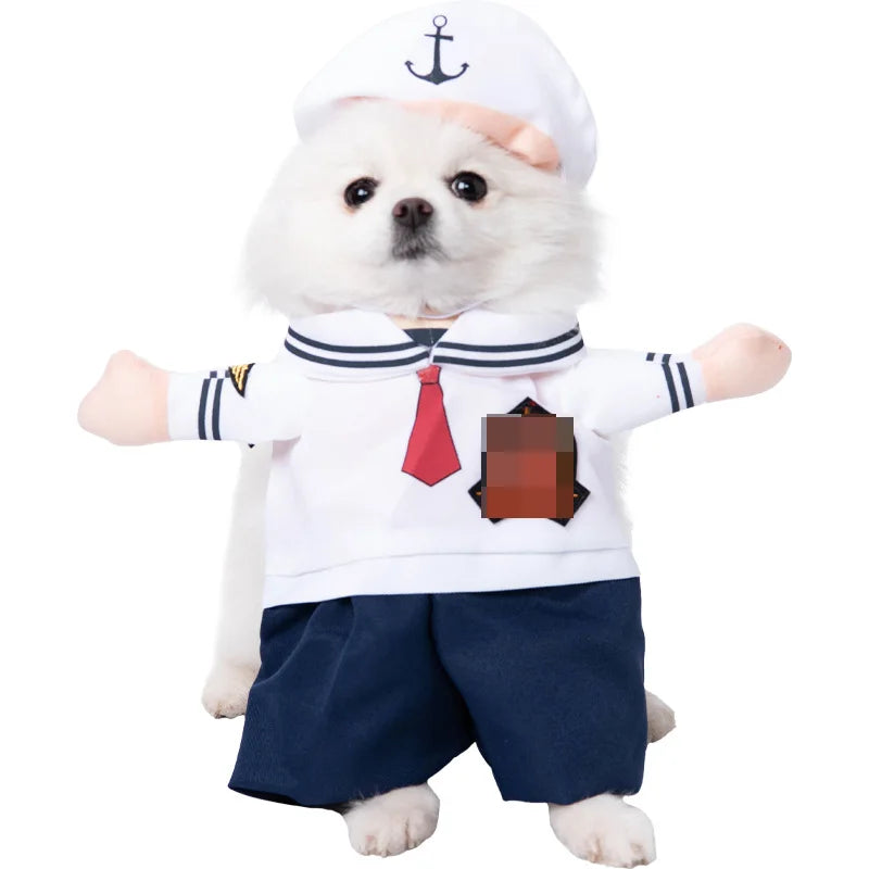 Halloween Dog Clothes Funny Pet Costume Small Dog Jacket Creative Outfit for Teddy Cats Costume Dog Clothes for Small Dogs