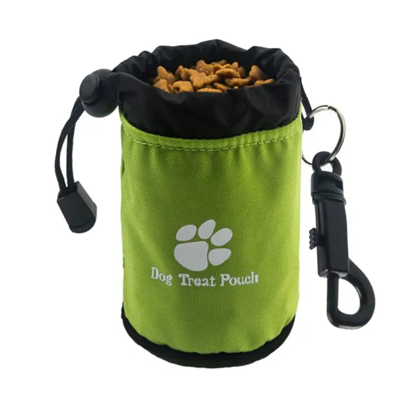 Fashionable Dog Treat Pouch Waterproof Oxford Nylon Custom Weight Outdoor Training Bag With Sustainable Stocked Features