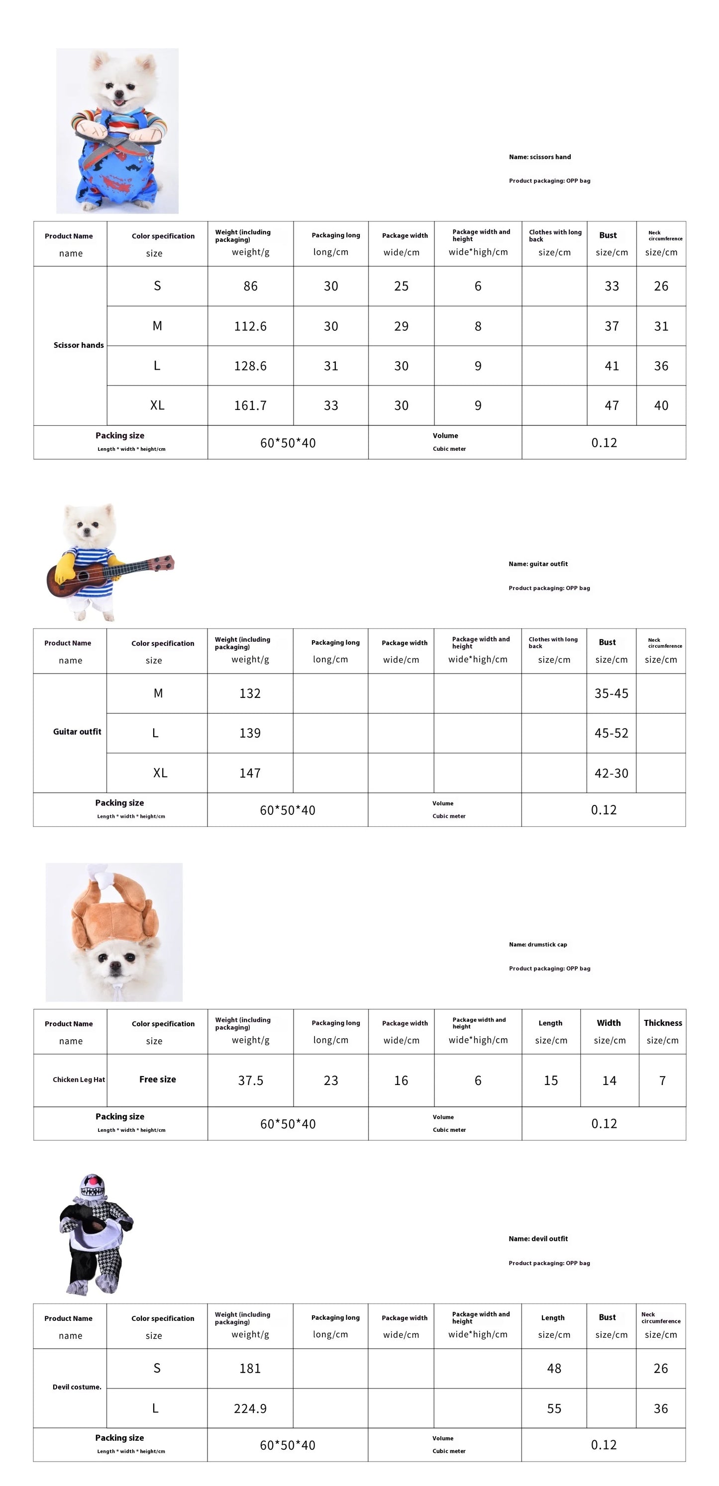 Halloween Dog Clothes Funny Pet Costume Small Dog Jacket Creative Outfit for Teddy Cats Costume Dog Clothes for Small Dogs