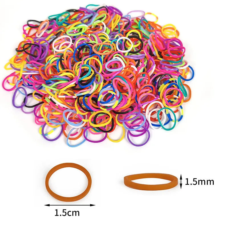 Colorful Pet Grooming Rubber Band Dog Headwear Dog Teddy DIY Hair Bows Grooming Hairpin Hair Accessories
