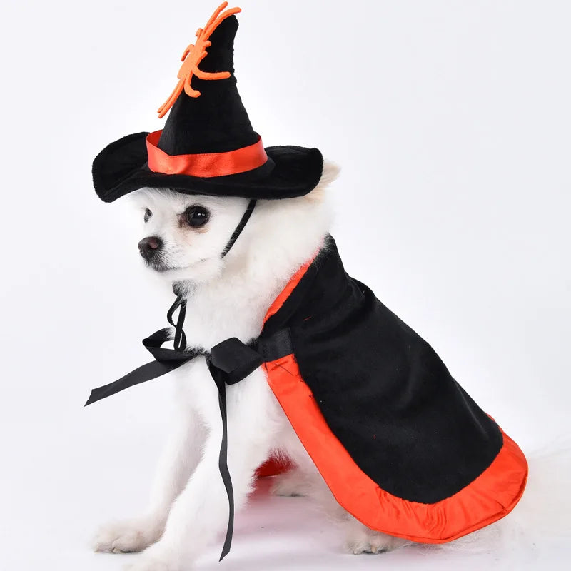 Halloween Dog Clothes Funny Pet Costume Small Dog Jacket Creative Outfit for Teddy Cats Costume Dog Clothes for Small Dogs