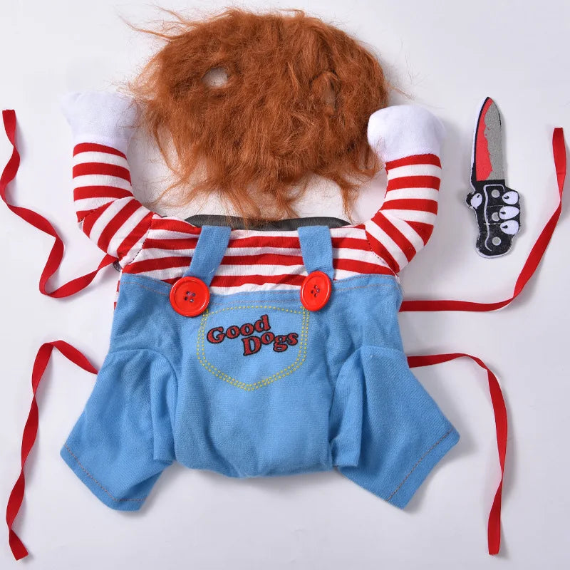 Funny Pet Dog Clothes Dog Cosplay for Dogs Halloween Dog Costumes Christmas Dog Accessories Festival Party Outfit Pet Dog Dress