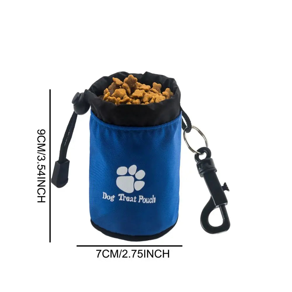 Fashionable Dog Treat Pouch Waterproof Oxford Nylon Custom Weight Outdoor Training Bag With Sustainable Stocked Features