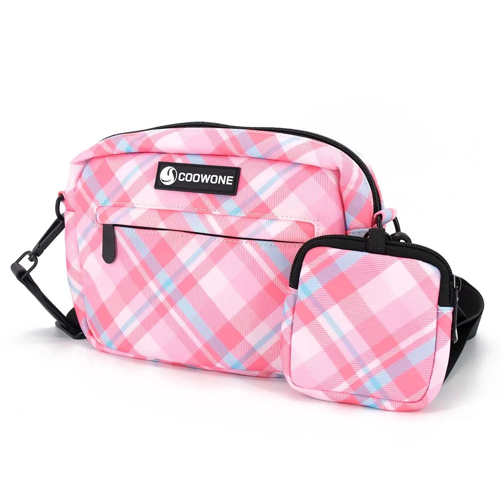 Dog Treat Pouch Waterproof Pet Training Treat Pouch Built-in Poop Bag Dispenser with Adjustable Shoulder Strap for Training