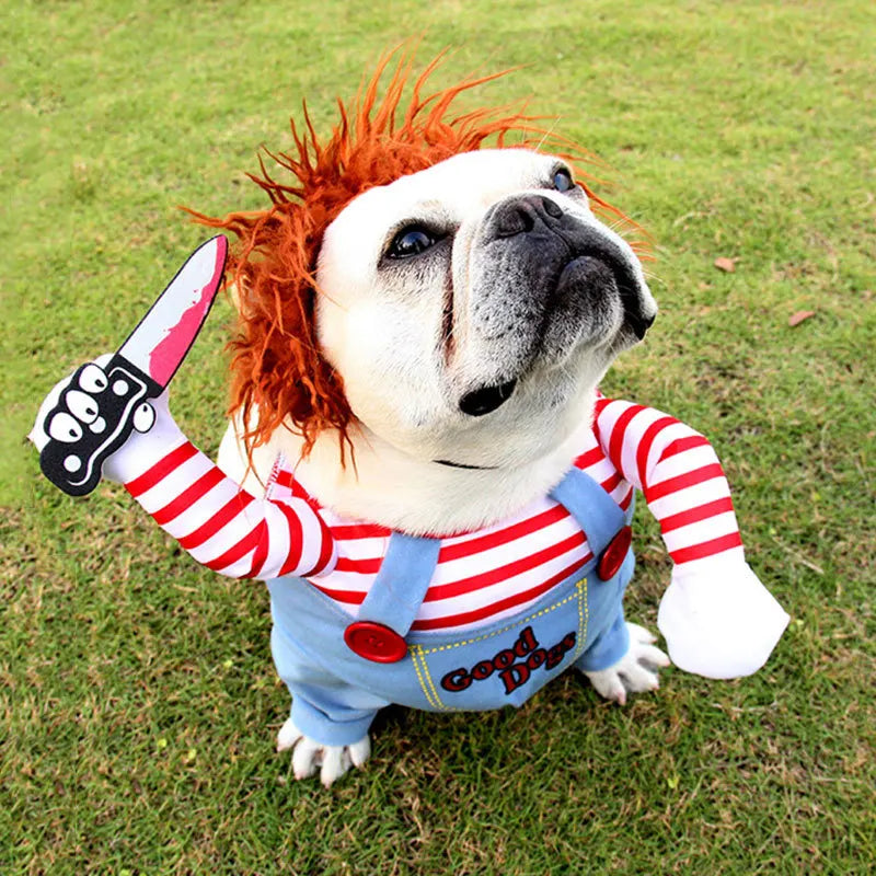 Funny Pet Dog Clothes Dog Cosplay for Dogs Halloween Dog Costumes Christmas Dog Accessories Festival Party Outfit Pet Dog Dress