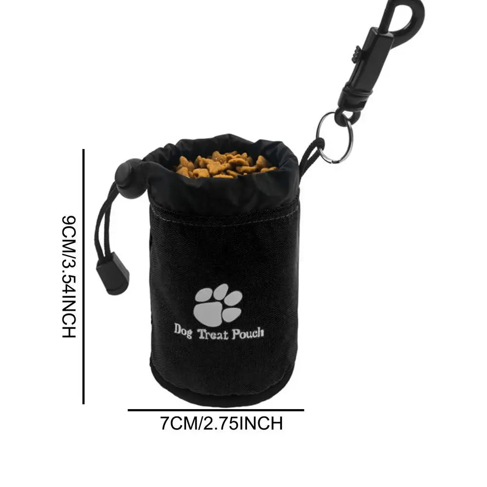 Fashionable Dog Treat Pouch Waterproof Oxford Nylon Custom Weight Outdoor Training Bag With Sustainable Stocked Features
