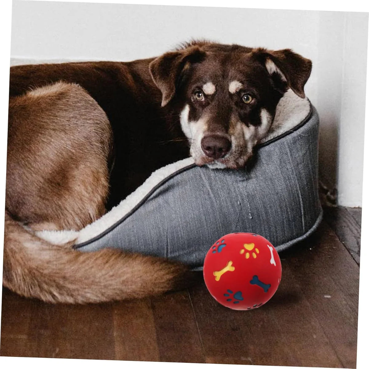 ATUBAN Interactive Dog Treat Dispensing Toy Chew Toy for Dogs Fun and Pet Activity for and Care Interactive Play and Training