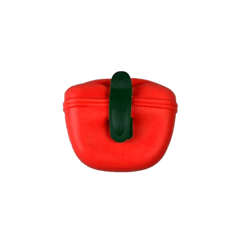 Dog Training Bag Silicone Snack Bag Outdoor Pet Waist Bag Portable Food Waist Bag Portable Treat Bait Feed Puppy Pet Articles
