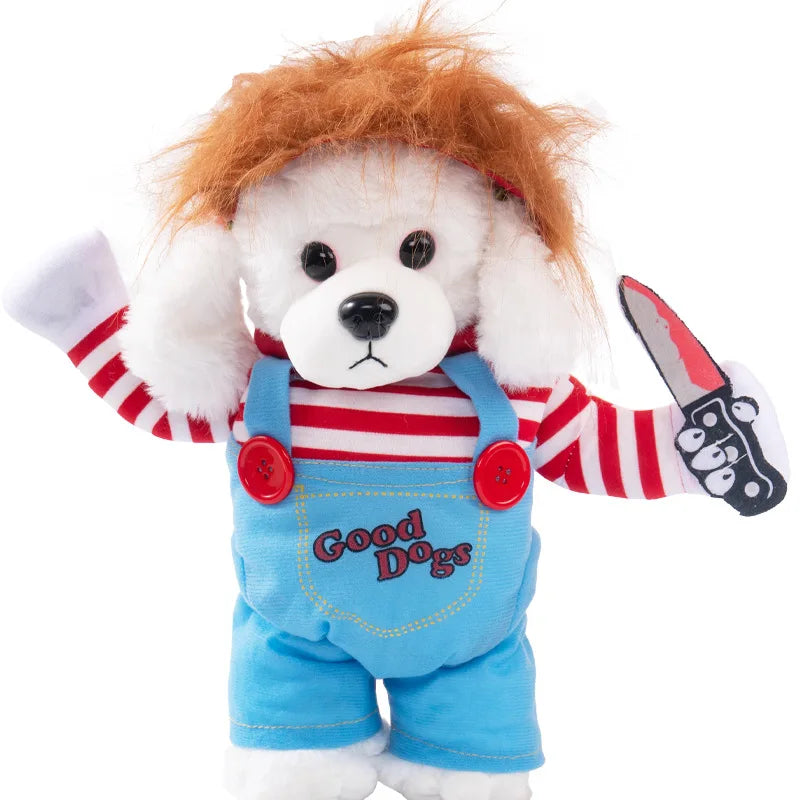Halloween Dog Clothes Funny Pet Costume Small Dog Jacket Creative Outfit for Teddy Cats Costume Dog Clothes for Small Dogs