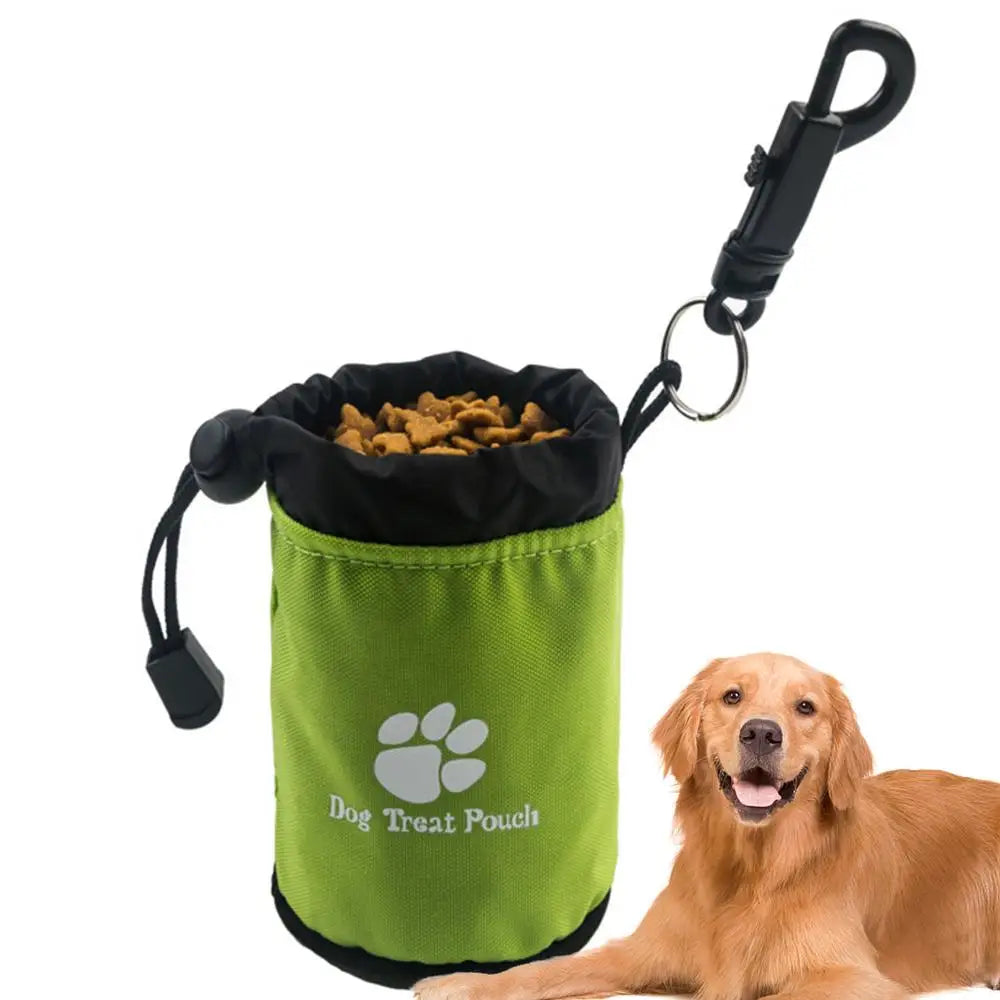 Fashionable Dog Treat Pouch Waterproof Oxford Nylon Custom Weight Outdoor Training Bag With Sustainable Stocked Features