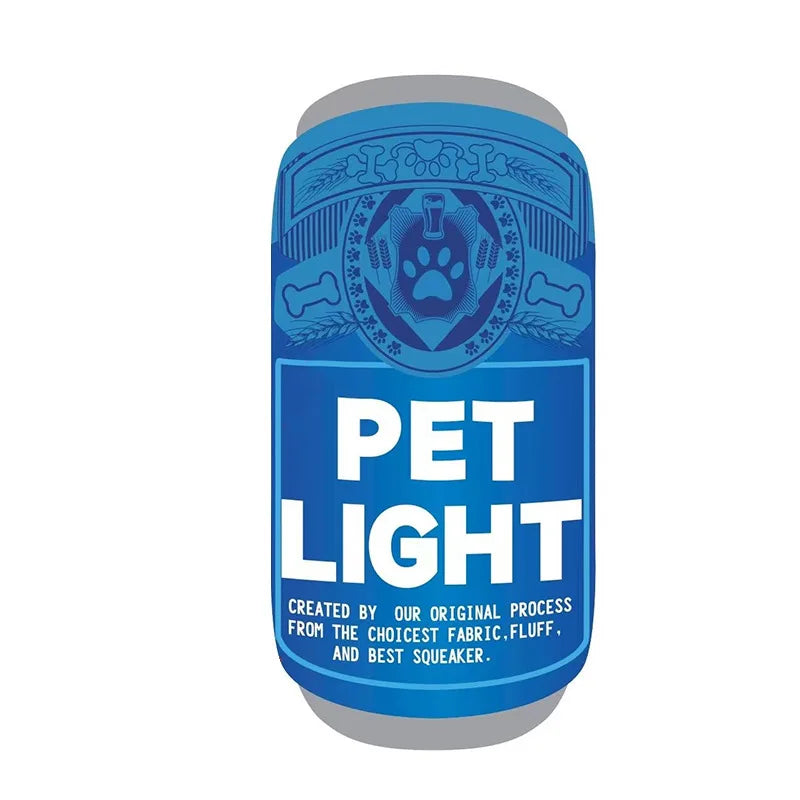 Relieve boredom and self-help. Plush dog toys bite plush cans and sound pet products