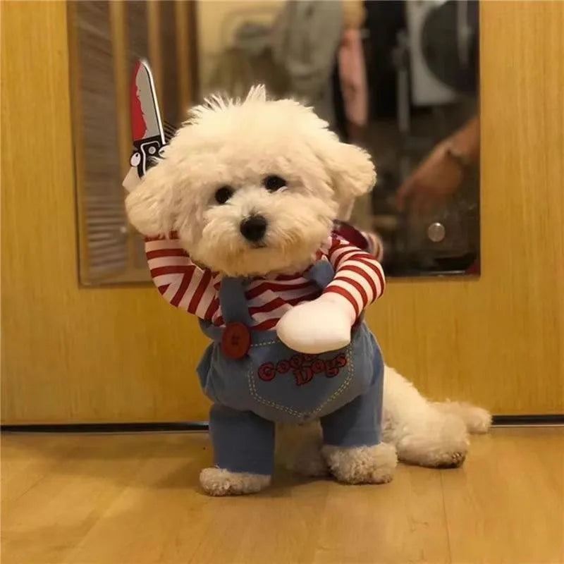 Funny Pet Dog Clothes Dog Cosplay for Dogs Halloween Dog Costumes Christmas Dog Accessories Festival Party Outfit Pet Dog Dress