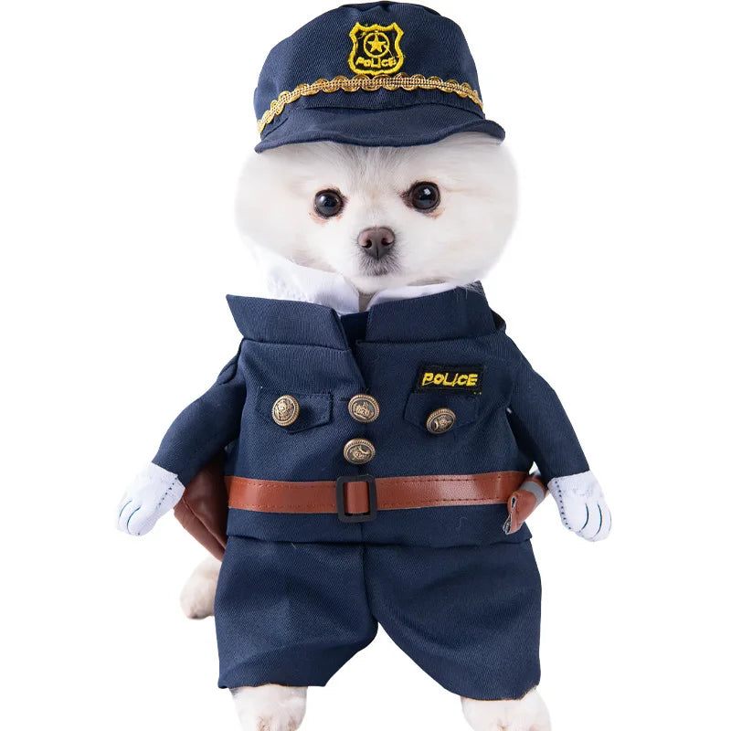 Halloween Dog Clothes Funny Pet Costume Small Dog Jacket Creative Outfit for Teddy Cats Costume Dog Clothes for Small Dogs