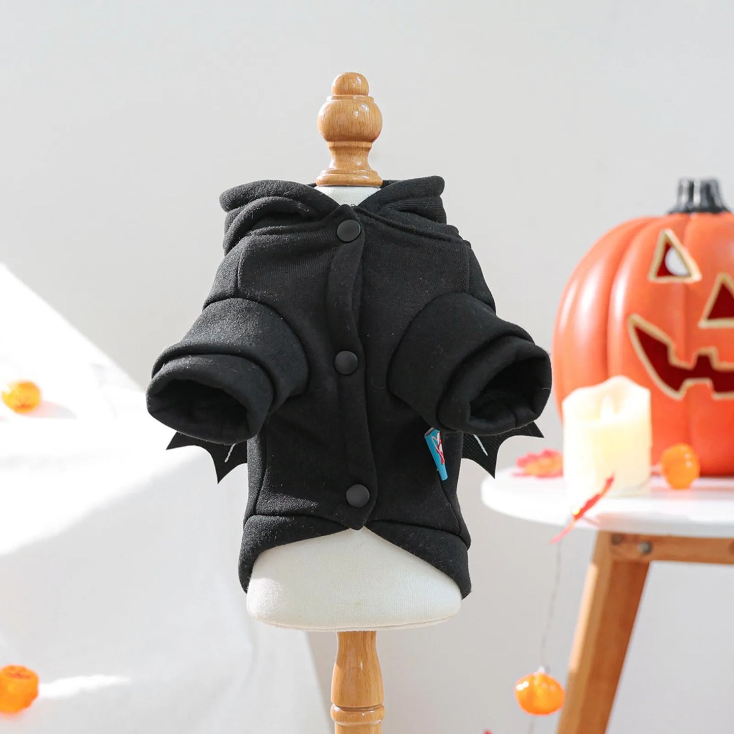 Creative Halloween Pet Cosplay Bat Clothes Dog Clothes Cat Clothes Casual Fashion Clothing Apparel Sweater Halloween Decoration