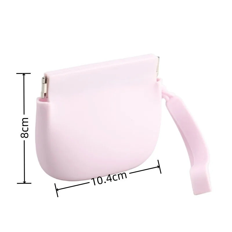 Silicone Dog Treat Bag Mini Portable Pet Snack Pouch with Auto Close Feature Dog Treat Pouch Pocket for Travel or Outdoor Use