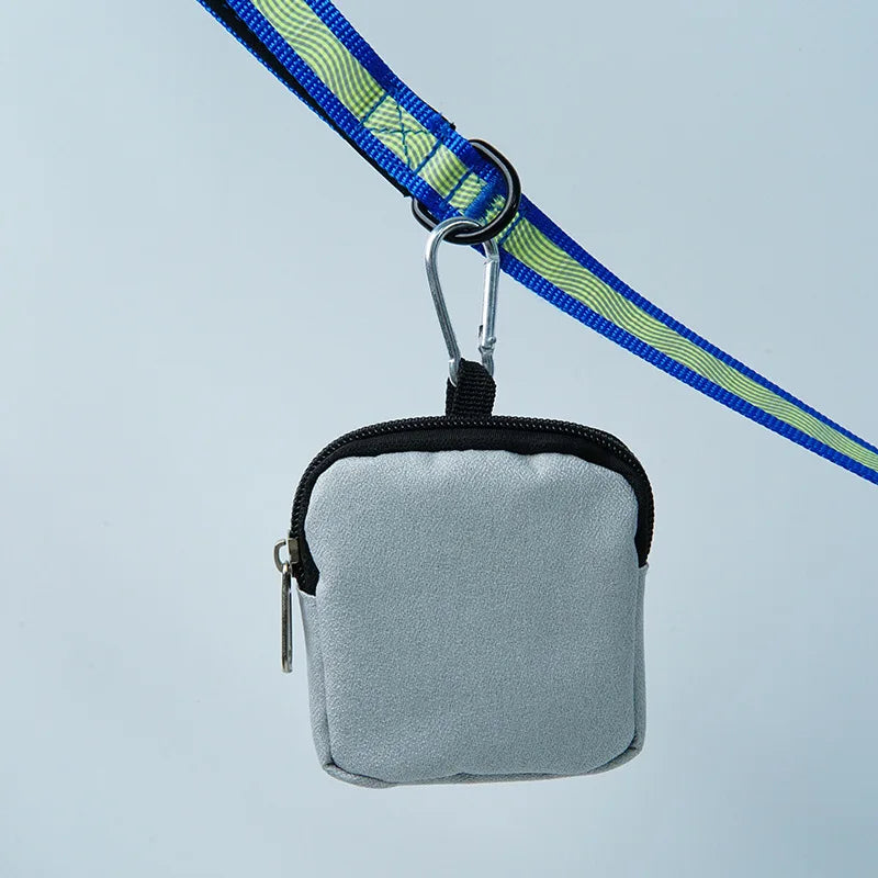Portable Dog Treat Bag Outdoor Puppy Snack Bag Multifunctional Dog Reward Bags Dog Training Waist Bags Pet Supplies