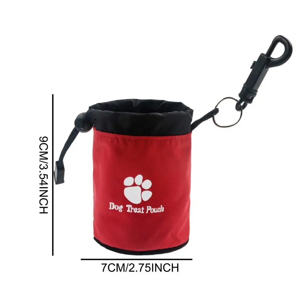 Fashionable Dog Treat Pouch Waterproof Oxford Nylon Custom Weight Outdoor Training Bag With Sustainable Stocked Features