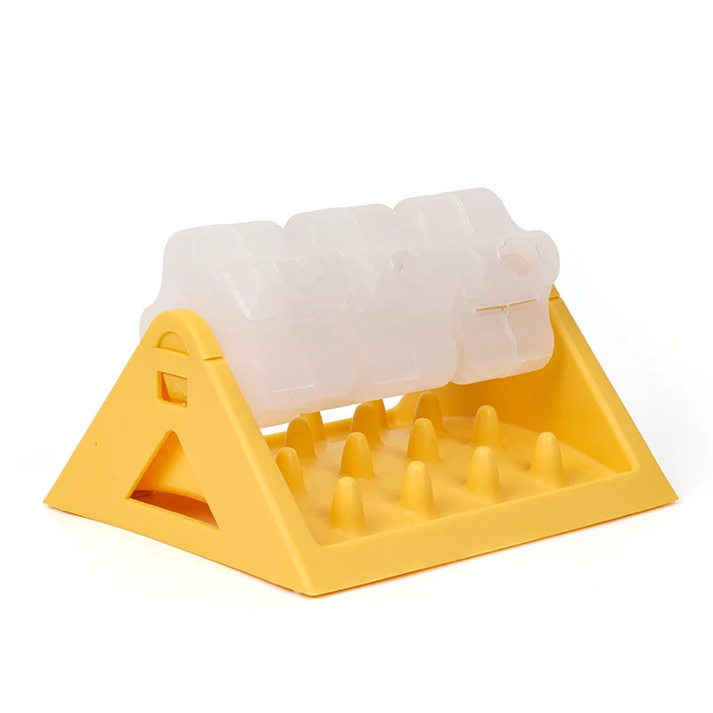 Pet Slow Feeder Dog Puzzle Feeder Treat Dispensing Toy for Dogs cats Training Interactive Rotating Food Toys Fun Pet Supplies