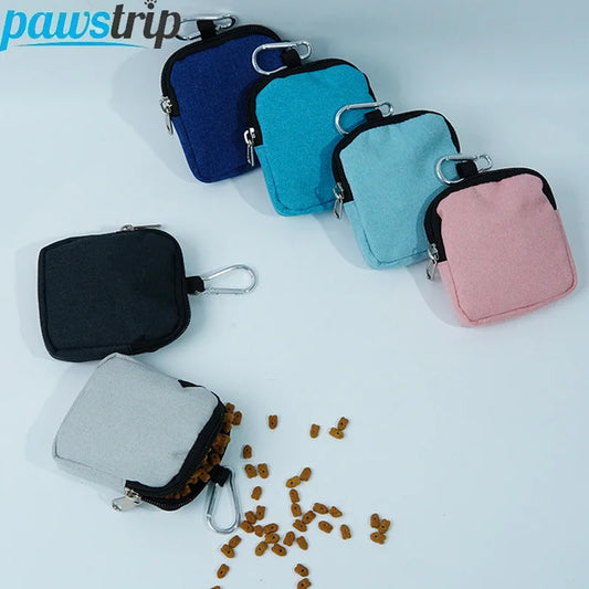 Portable Dog Treat Bag Outdoor Puppy Snack Bag Multifunctional Dog Reward Bags Dog Training Waist Bags Pet Supplies