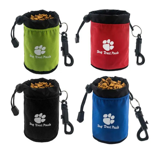 Fashionable Dog Treat Pouch Waterproof Oxford Nylon Custom Weight Outdoor Training Bag With Sustainable Stocked Features