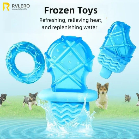 Dog Ice Stick Relieving Heat Cooling Pet Supplies Water Injection Tooth Grinding Toy Set Chew Puppy Outdoor Treat Training